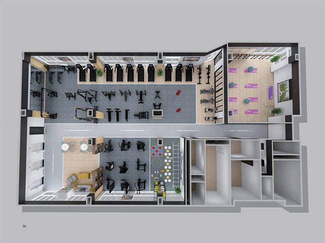 房地產會所和社區健身房解決方案