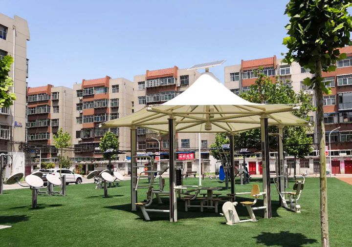 淄博某社區體育公園